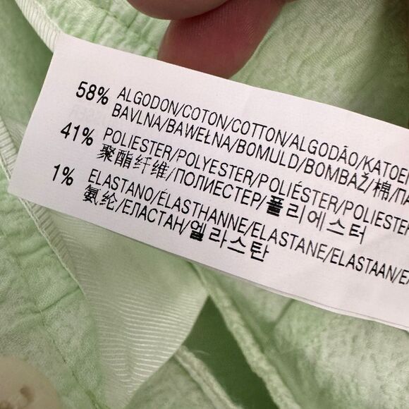 Zara Cropped Pants Green - Picture 7 of 8